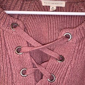 LA HEARTS Crop Top Sweater (PacSun Brand) Size M